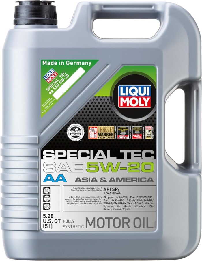 Liqui Moly 2259 Special Tec AA 5W-20 Synthetic Motor Oil, 5L