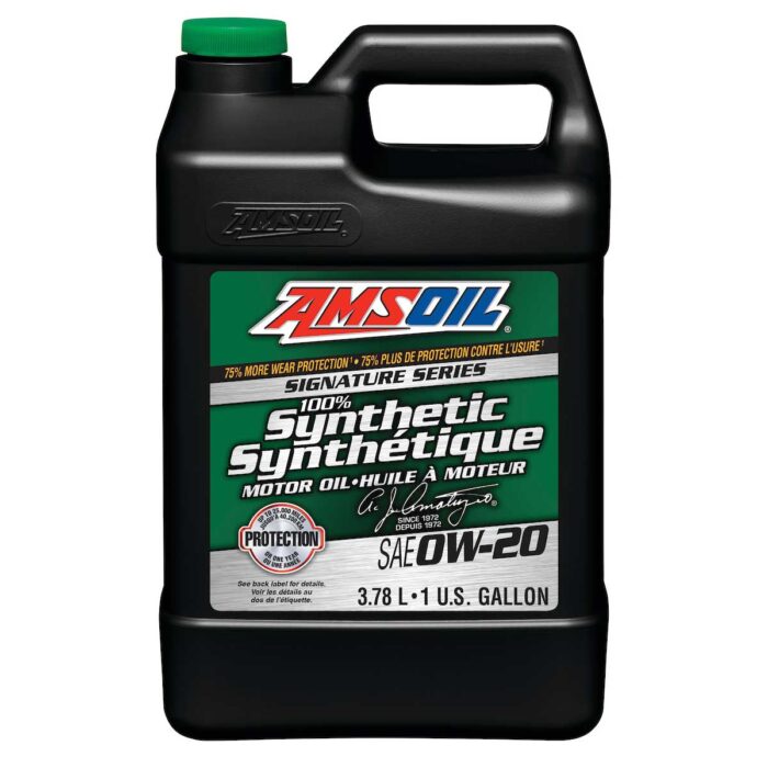 AMSOIL SIGNATURE SERIES 0W-20 100% SYNTHETIC MOTOR OIL