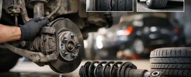 7 Car Suspension Repair Symptoms to Watch
