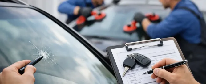 Windshield Replacement Insurance Claim Steps