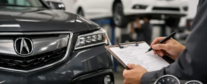 Acura Maintenance Schedule by Mileage Explained