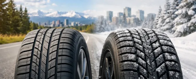 All Weather Versus Winter Tires for Calgary